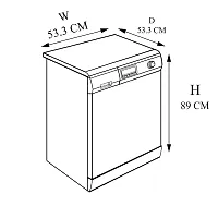 Stylista Washing Machine Cover Compatible for Mitashi 6.2 kg Fully-Automatic Top Load MiFAWM62v20-thumb3