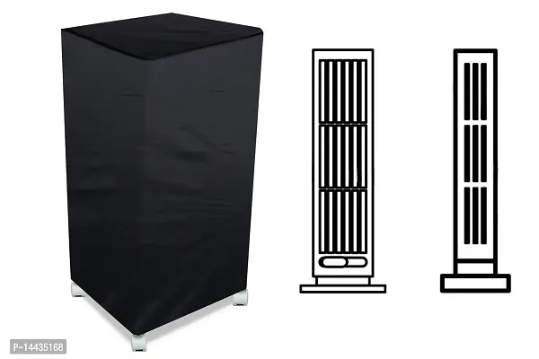 Stylista Cooler Cover Compatible for Vistara Nexa 13 Liter Tower Cooler Black Color