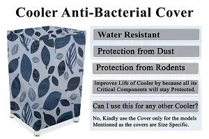 Stylista Cooler Cover Compatible for Butterfly Eco Smart Plus 25 Liter Tower Cooler Ditzy Pattern Grey Base-thumb4