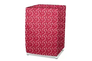 Stylista Cooler Cover Compatible for Crompton Woodwool 90 Liter Desert Cooler Frieze Pattern Red-thumb1