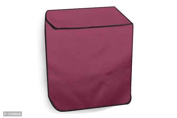 Stylista Washing Machine Cover Compatible for Whirlpool 7.5 kg Ace Turbo Dry-N Semi Automatic Maroon-thumb3