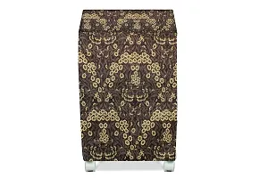 Stylista Cooler Cover Compatible for V-Guard Aikido 70 Liter Desert Cooler Floral Pattern Brown-thumb2