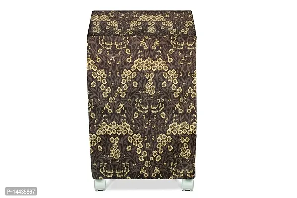 Stylista Cooler Cover Compatible for V-Guard Aikido 70 Liter Desert Cooler Floral Pattern Brown-thumb3