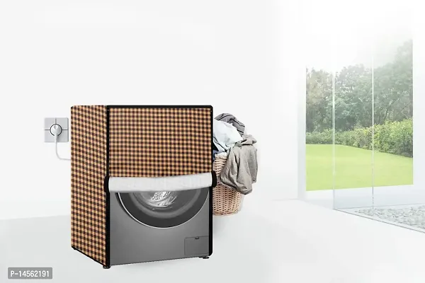 Stylista Washing Machine Cover Compatible for LG Fully-Automatic Front Loading-thumb2