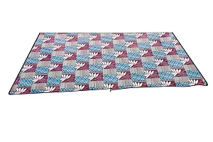 Stylista Bed Server Food mats/Outdoor Picnic mat Reversible WxL in Inches 36x27 can be Doubled up to WxL 36x54-thumb4