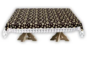 Stylista 10 Seater Dining Table Cover Size 60x120 Inches Floral Pattern-thumb3