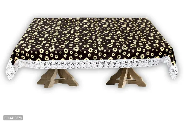 Stylista 10 Seater Dining Table Cover Size 60x120 Inches Floral Pattern-thumb4