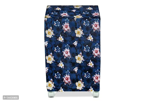 Stylista Cooler Cover Compatible for McCoy 13210010179 34 Liter Medium Tower Cooler Floral Pattern Blue-thumb3