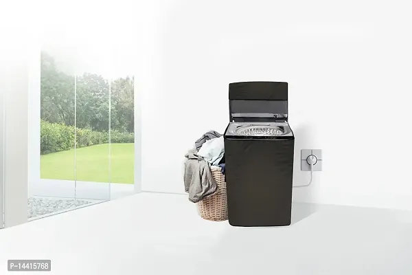 Stylista Washing Machine Cover Compatible for Samsung Fully-Automatic Top Loading-thumb2