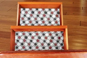 Stylista Shelf Cover for Kitchen Shelves, Shelf mat for cupboards, Shelves Covers Sheets roll for Wardrobe-thumb1