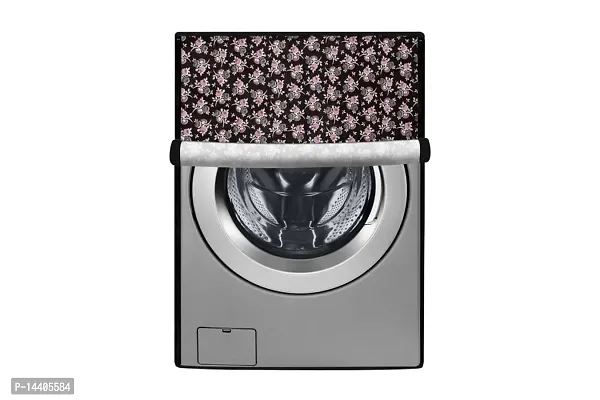 Stylista Washing Machine Cover Compatible for IFB 7 kg Front Loading Serena Aqua SXA LDT Floral Pattern Multicolor