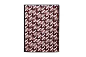 Stylista Waterproof Front Load Washing Machine Cover Compatible for Siemens 7.5 kg, 8 kg, 9 kg  10 Kg Symmetric Pattern Maroon-thumb2