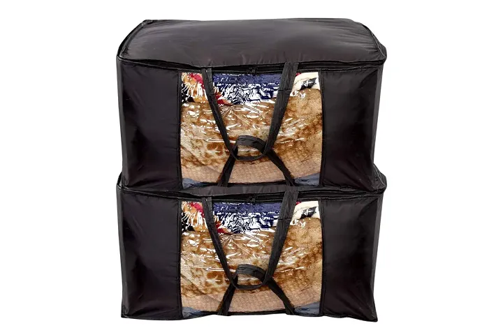 Stylista Storage Bag/Blanket Bag/Quilt Bag Set of 2 Small Size
