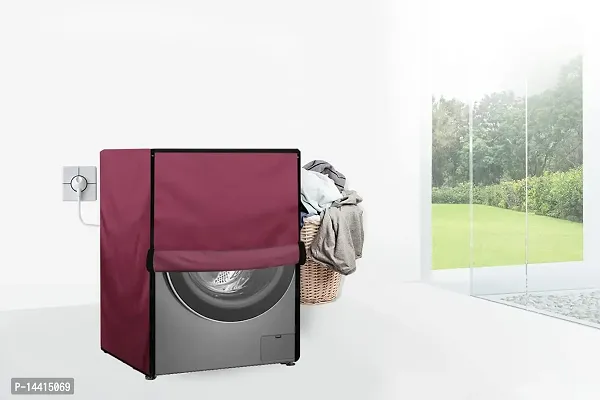 Stylista Washing Machine Cover Compatible for LG Fully-Automatic Front Loading-thumb2