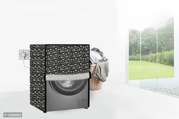 Stylista Washing Machine Cover Compatible for LG Fully-Automatic Front Loading-thumb2