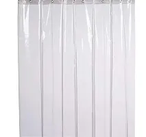 Stylista Plastic Transparent AC Curtain (0.20 mm, 4.5x7 ft)-thumb1
