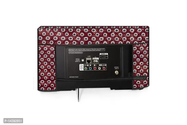 Stylista Printed led tv Cover Compatible for Weston 50 inches led tvs (All Models)-thumb5