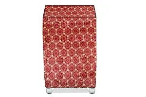 Stylista Cooler Cover Compatible for Cello Mega Tower 15 Liter Tower Cooler Frieze Pattern Maroon-thumb2