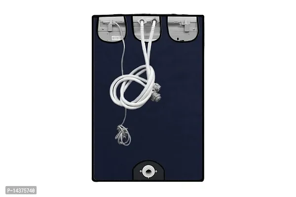 Stylista Washing Machine Cover Compatible for IFB 6.5 kg TL-SDR Aqua Fully-Automatic Navyblue-thumb5