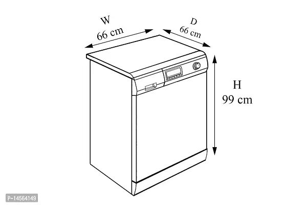 Stylista Washing Machine Cover Compatible for LG Fully-Automatic Top Loading-thumb4