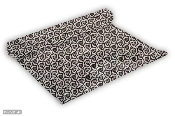 Stylish Shelf Cover For Kitchen Shelves, Shelf Mat For Cupboards, Shelves Covers Sheets Roll For Wardrobe, Drawer Slab Mats W 18 Inches L 5 Meter Roll Packed Pattern Grey