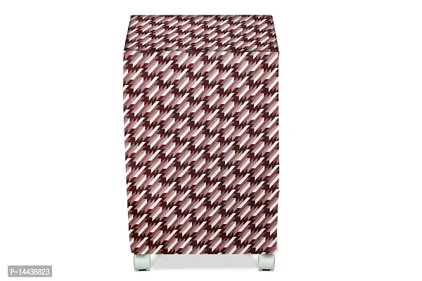 Stylista Cooler Cover Compatible for Hindware Snowcrest 23 Liter Medium Tower Cooler Symmetric Pattern Maroon-thumb3