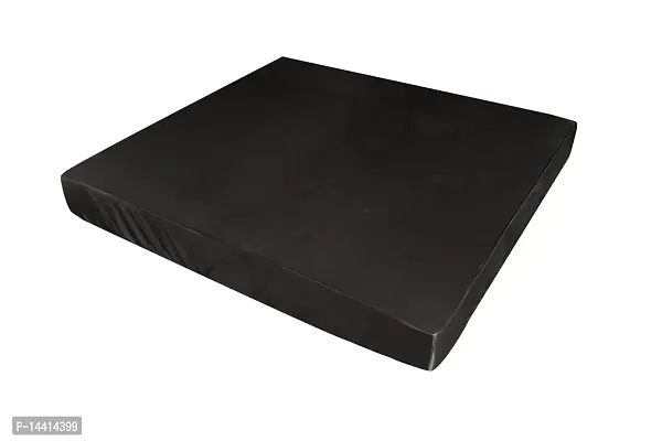 Stylista Mattress Protector Hypoallergenic/Waterproof Polyester Single Bed Size LxW 78x36 Black-thumb2