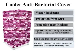 Stylista Cooler Cover Compatible for Cello Mega Tower 15 Liter Tower Cooler Camouflage Pattern Purple-thumb4