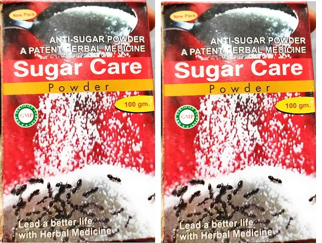 ANTI-SUGAR POWDER A PATENT HERBAL MEDICINE Sugar Care Powder 100 gm Pack Of 2