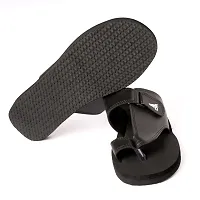 Orthopedic and Diabetic Slippers for men | MCP / MCR slippers for men with Toe Support (Black, numeric_8)-thumb3