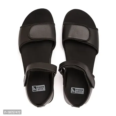 Podolite Diafoot Sandals | Orthopedic and Diabetic Sandals For Men | MCP sandals for Men | Walk With Comfort (Black, numeric_8)-thumb5