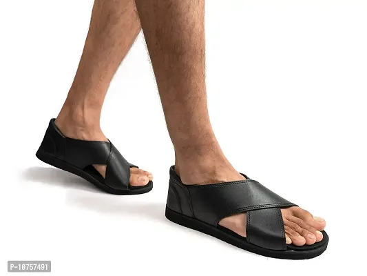 Podolite Orthopedic Sandals Men (Black, numeric_7)-thumb2