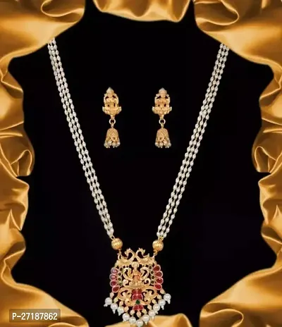 Stylish White Alloy Jewellery Sets For Women-thumb0