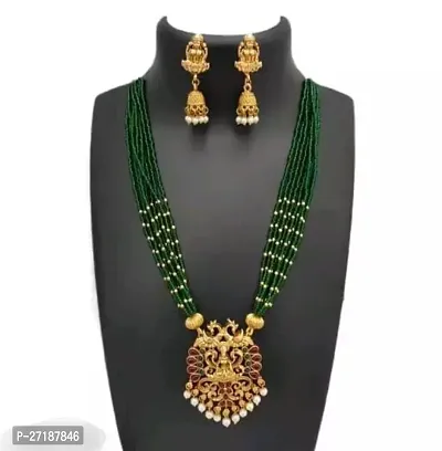 Stylish Green Alloy Jewellery Sets For Women