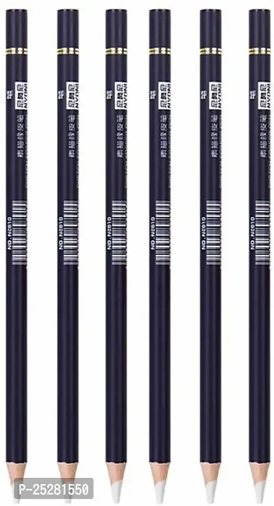 Sabahz Artist Eraser Pencil - Pack Of 6 Pencil White