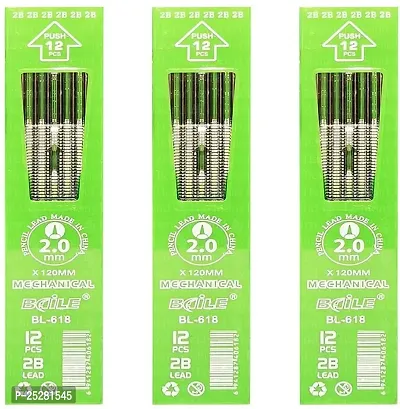 Mechanical Lead Core 2B Pencil Refill Pencil Black-thumb0