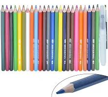 1 Round Shaped Color Pencils Set Of 1 Multicolor-thumb1