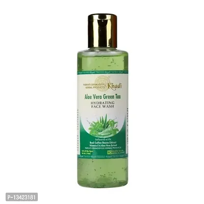 Aloe Vera Green Tea Face Wash 210 ml-thumb0