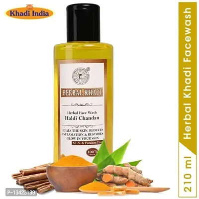 Haldi Chandan Face Wash 210 ml-thumb0