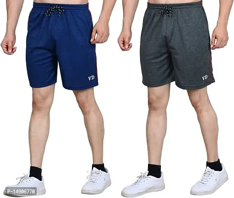 V D Sales, Lycra Shorts/Half Pant/Bermuda for Men - Casual/Sports/Lounge Wear-thumb0