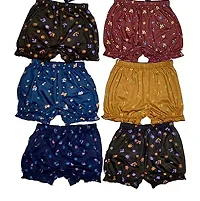 Pack of 5 Printed Bloomers for Kids-thumb1