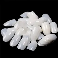 Fake Nails Oval Nails False Round Nails Full Cover Artificial Press On Nails Natural 100pcs 10 Sizes With Box-thumb4