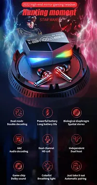 M28 Gaming Earbuds RGB 180H Playtime, Noise Cancelling Low Latency Gaming TWS Wireless Headph-thumb2