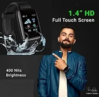 Id116 Bluetooth Smartwatch Fitness Band For Boys Girls Men Women Kids Sports Gym Watch For All Smart Ph-thumb1