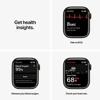 i8 Pro Max Touch Screen Bluetooth Smartwatch with Activity Tracker Compatible with All 3G/4G/5G Android  iOS Smartphones - Black-thumb1