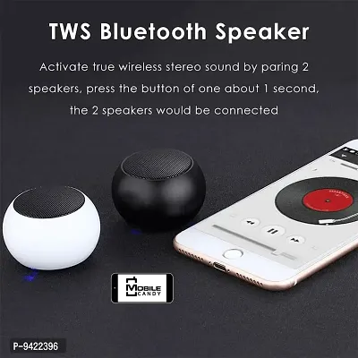 Mini MINI BOOST 1 Wireless Portable Bluetooth Speaker, High Bass 10 W Bluetooth Speaker  (Black, Stereo Channel)-thumb4