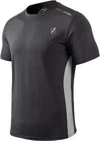 Workout Running Shirts Athletic Gym Tops Quick-Dry Moisture Wicking Anti-Odor Breathable Tee Crew Neck Half Sleeve T-Shirts Outdoor Sportswear-thumb2