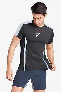 Workout Running Shirts Athletic Gym Tops Quick-Dry Moisture Wicking Anti-Odor Breathable Tee Crew Neck Half Sleeve T-Shirts Outdoor Sportswear-thumb1