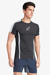 Workout Running Shirts Athletic Gym Tops Quick-Dry Moisture Wicking Anti-Odor Breathable Tee Crew Neck Half Sleeve T-Shirts Outdoor Sportswear-thumb2
