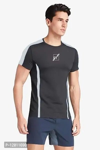Workout Running Shirts Athletic Gym Tops Quick-Dry Moisture Wicking Anti-Odor Breathable Tee Crew Neck Half Sleeve T-Shirts Outdoor Sportswear-thumb3